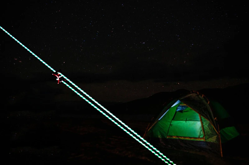 15 метров наружная Светоотражающая ветряная веревка 2,5 мм солнцезащитный тент для кемпинга Ночная ветрозащитная петля веревка для палатки инструменты для улицы