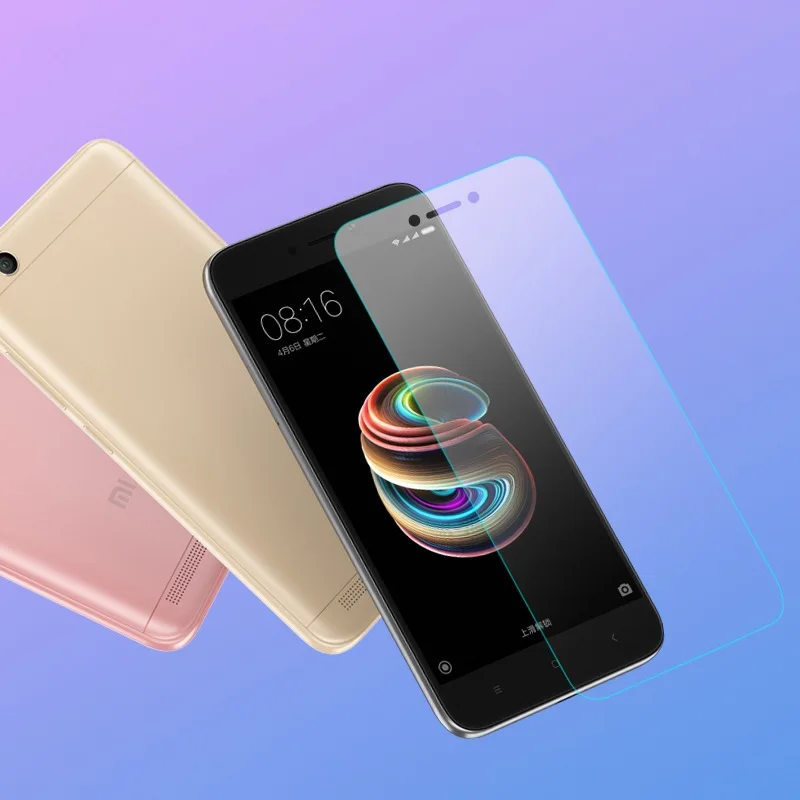 5 шт./лот для Защитная пленка экрана из закаленного стекла Xiaomi Redmi 4 4A 5A 3S 3 3X Plus Pro Note