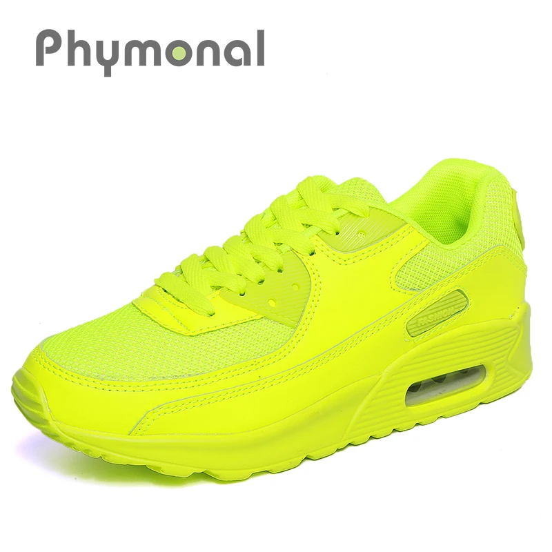 green workout shoes
