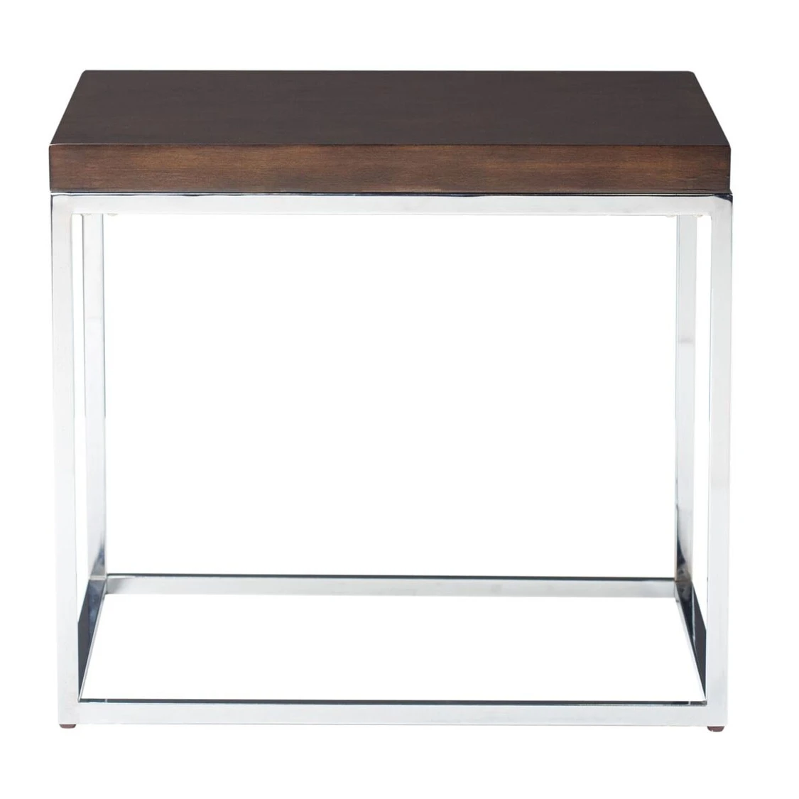 Offex Pergola 25 Side Table Chrome / Java (2)
