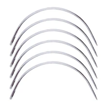 Наращивание волос Специальная игла c-образная изогнутая игла для волос плетеная швейная игла 9 см длинный инструмент для наращивания волос