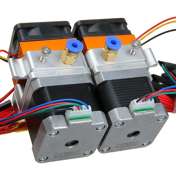 

3D Printer MK8 Dual Extruder Two-color Extrusion Nozzle 0.3mm 0.35mm 0.4mm 0.5mm 3D Printer Parts Accessories