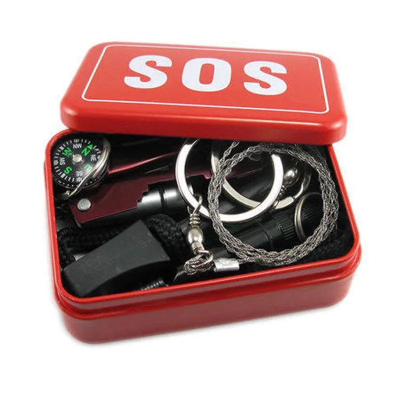 Emergency Equipment SOS Kit Car Earthquake Emergency Supplies SOS Outdoor Camping Survival Tool Survival Gear  88 B2C Sh
