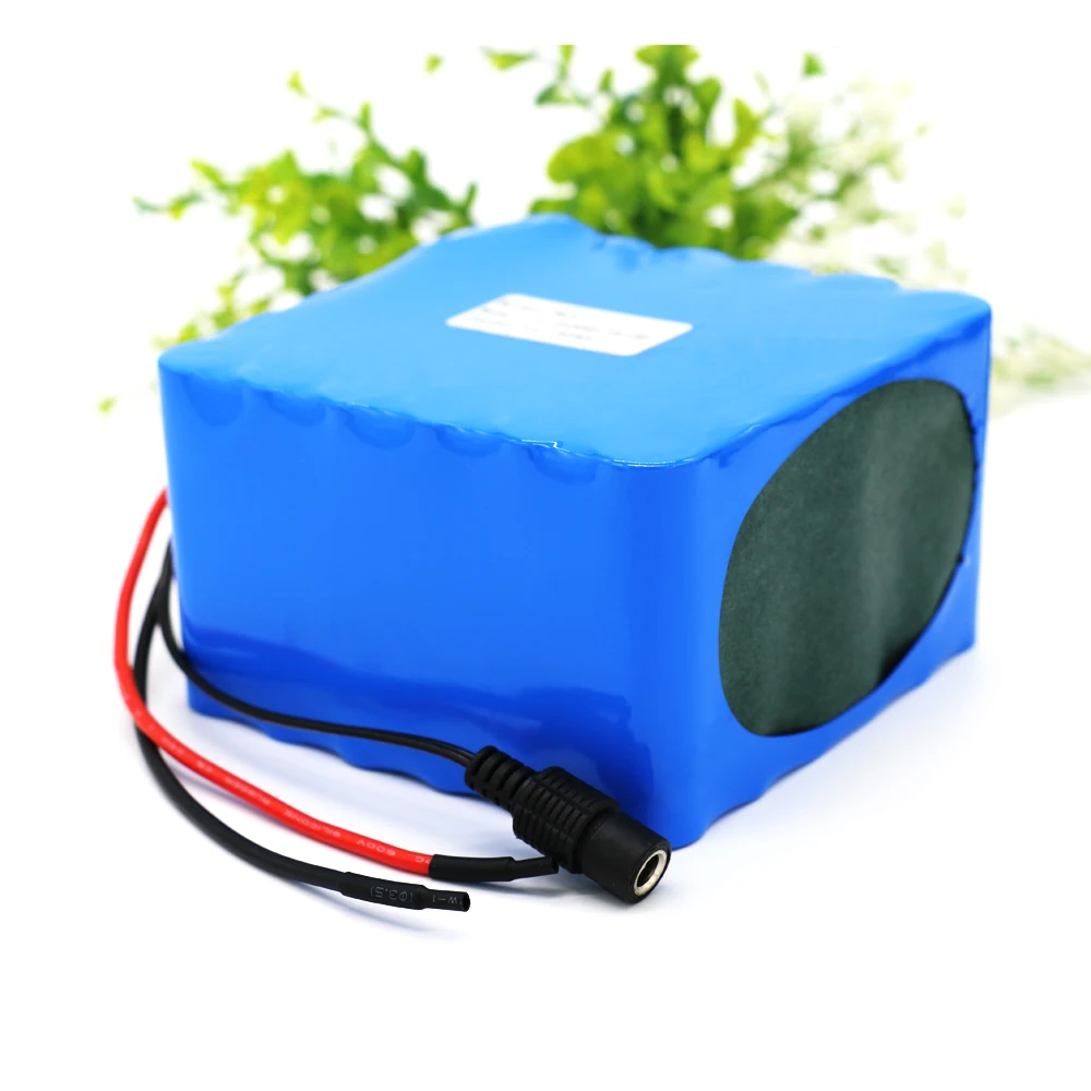 

KLUOSI 12V Battery High Power 3S12P 11.1V12.6V25Ah Lithium Ion Battery Pack with 60A Balance BMS for Inverter /Sightseeing Car