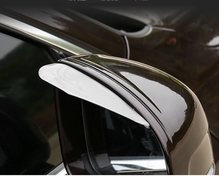 

2Pcs Universal Rear View Side Mirror Rain Board Sun Visor Shade Shield Flexible Protector For Car Truck Suv Car Styling Newest