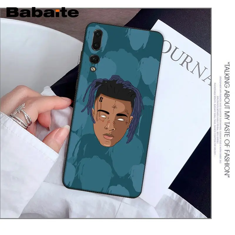 Yinuoda Rap singer XXXTentacion шаблон TPU аксессуары для телефонов Чехол мобильного телефона