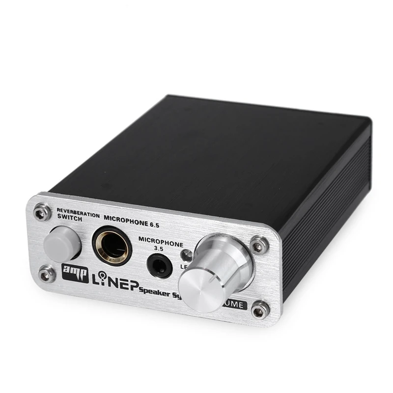 

Lynepauaio Moving-Coil Microphone Pre-Amplifier ,Dual-Channel Microphone ,Which Is Suitable With Reverberation Switch Function