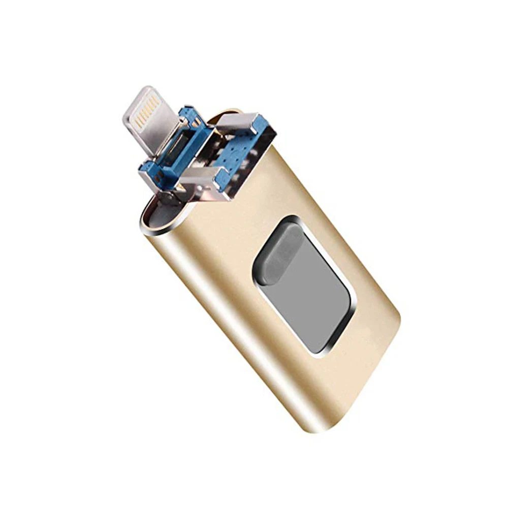 3 in 1 OTG USB 3 0 Flash Drive U Disk Memory Stick Storage Adapter USB 2