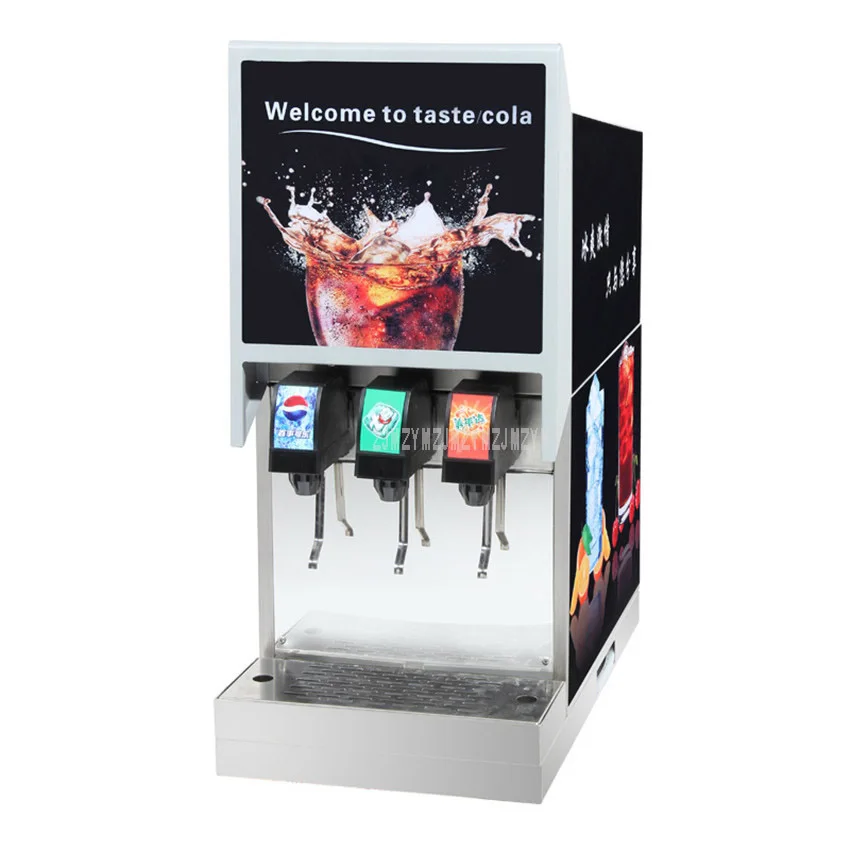 220V 0.45KW Commercial 3 Dispenser Cola Making Machine Automatic