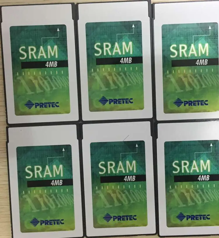 

BILLSGOOD PRETEC sram card 4M 4mb PCMCIA 4m Pn: S65004-I with BATTERY BACK UP