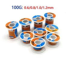 MECHANIC HX-T100 100g series Solder Wire 0.6/0.8/1.0/1.2mm High Purity Low Melting Point Solder Wire For Phone Computer