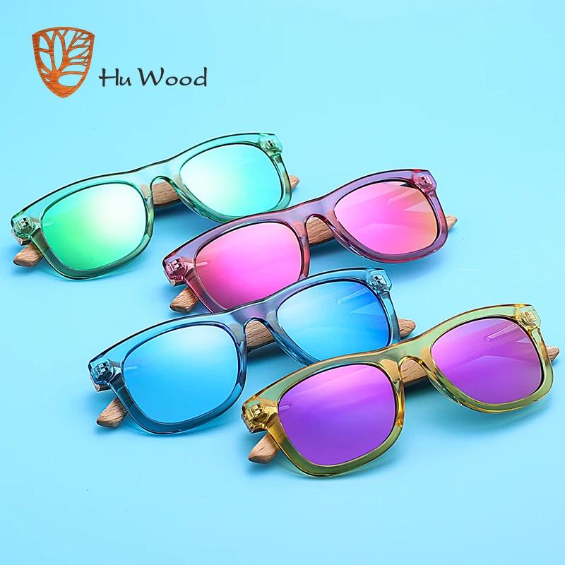 HU Дерево марка Дизайн детей Солнцезащитные очки для женщин многоцветные Рамки деревянный Солнцезащитные очки для женщин для ребенка Обувь для мальчиков Обувь для девочек Солнцезащитные очки для женщин Дерево gr1001