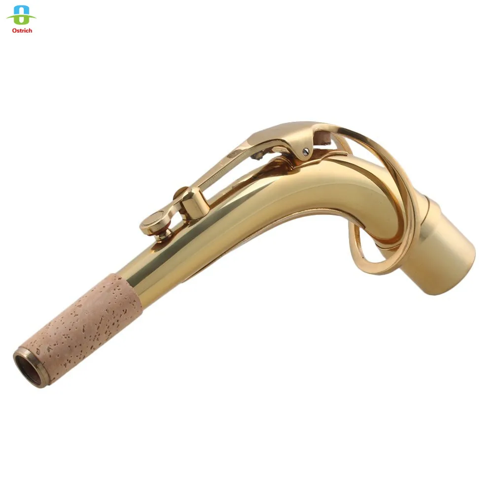New Ostrich Alto Saxophone Sax Bend Neck Brass Material Saxophone