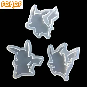 

3pcs Kawaii Pets Silicone Molds for Epoxy Resin Jewelry DIY Cabochon Animal Decoration Handmade Flatback Accessories