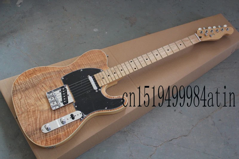 Оптовая новый стиль telecaster гитары Ameican стандарт теле Коричнево-красный