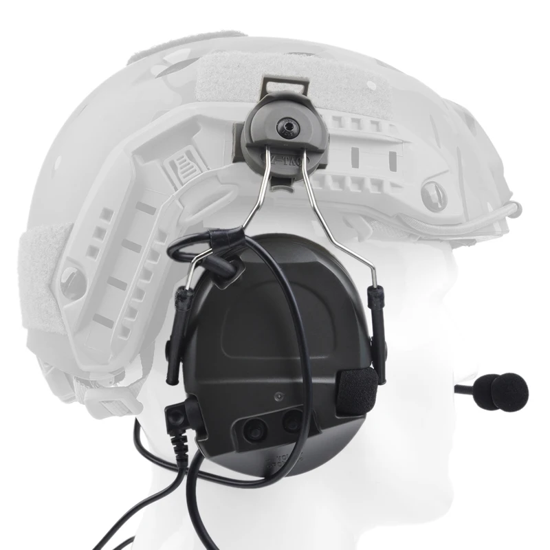 Z Tactical Ztac Airsoft Comtac I шумоподавляющая гарнитура с адаптером для шлема Peltor набор