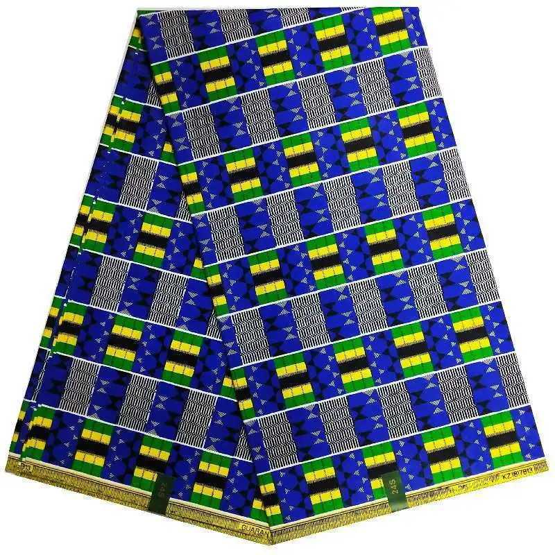 

2019 ghana kente african wax fabric phoenix hitarget real 100% cotton wax fabric african wax prints fabric 6 yards for dresses