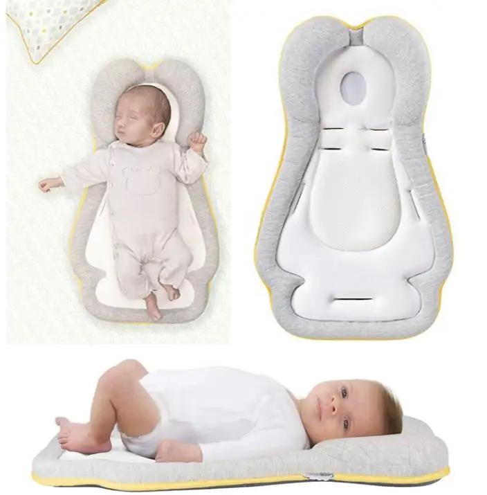 Детские подушки, регулируемая модельная детская подушка, детская подушка для кормления, многофункциональная моющаяся наволочка для кормления грудью - Цвет: white