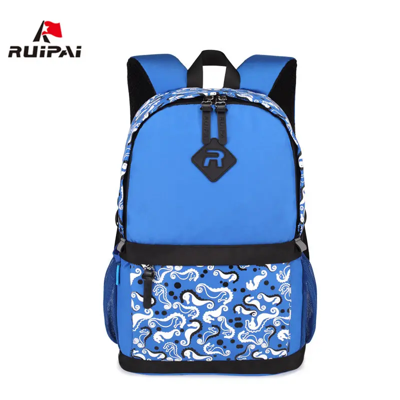 RUIPAI School Bags for Teenagers Girls 2017 Nylon Children Backpack Cute Printing Women s Backpacks Preppy