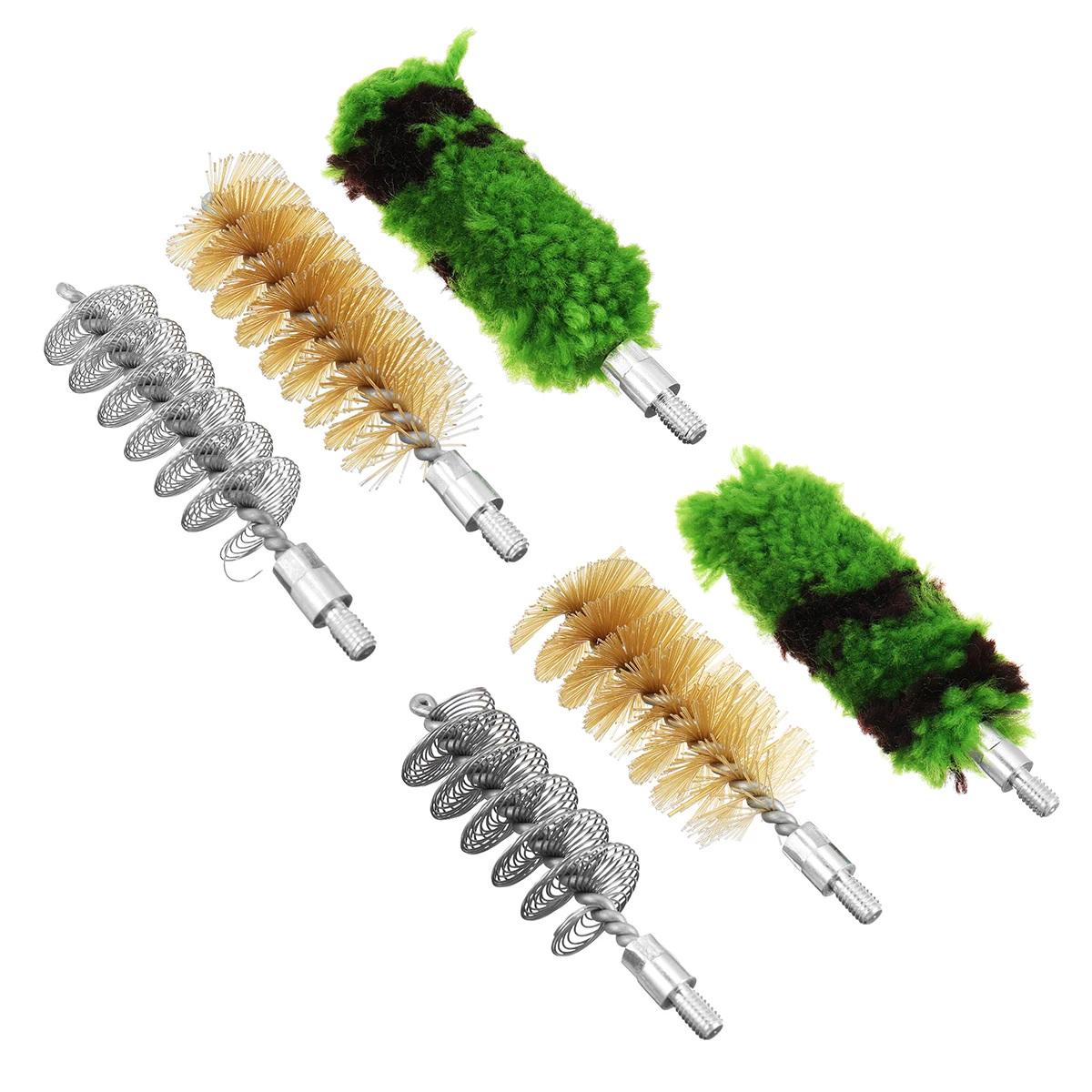 Профессиональное ружье чистки круглая щетка голову чистой кисти набор инструментов для 12GA 16GA пистолет кисти инструмент Принадлежности для охоты