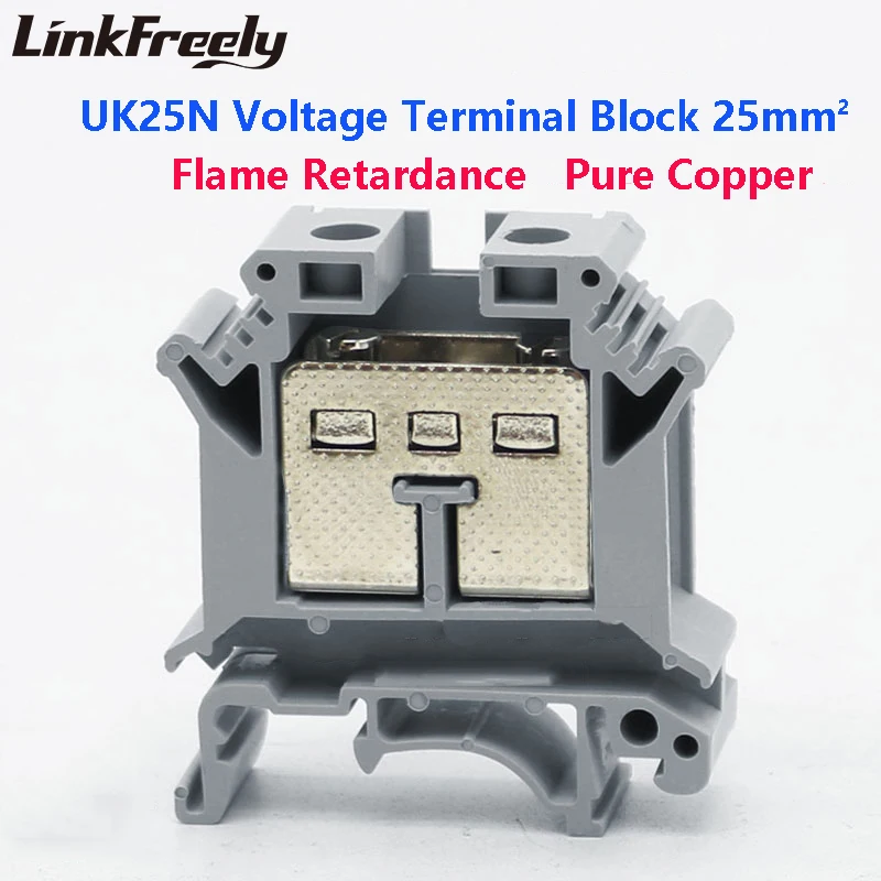 UK25N50pcsElectricalWireScrewTerminalConnectorsUK15UK25UK3N