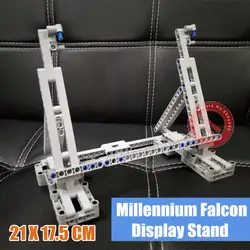 Новая сила пробуждения Сокол Миллениум вертикальный дисплей стенд fit star wars technic 05007 75105 Ultimate коллектор diy игрушка