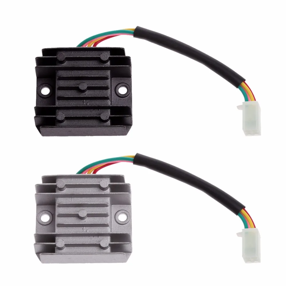 1Pc ATV GY6 50 150cc Scooter 4 Wires Voltage Regulator Rectifier