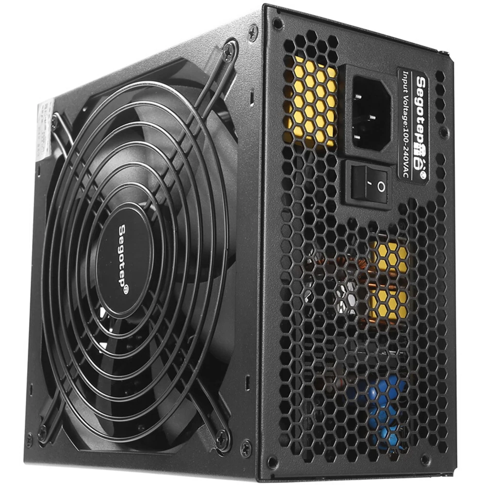 Segotep 800 Вт GP900G полный модульный ПК компьютер источник питания SLI готов 91%