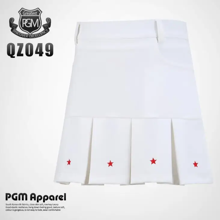 

2019 Summer Girls youth Golf Sportswear Children's Golf Solid Color Sports Shorts Skirt Breathable Quick Dry Golf Pleated Skirts