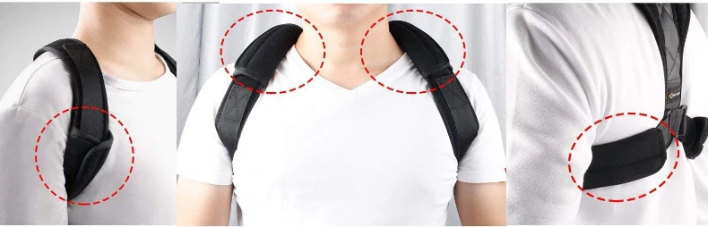2019 FDA CE adjustable upper back posture corrector for women men
