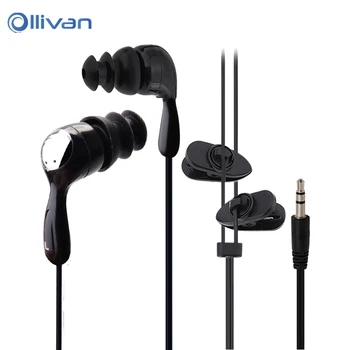 

Ollivan 3.5mm Universal waterproof Swimming Earphone In-ear earphone sport earplugs earbuds for mp3 mp4 for all Mobile phones