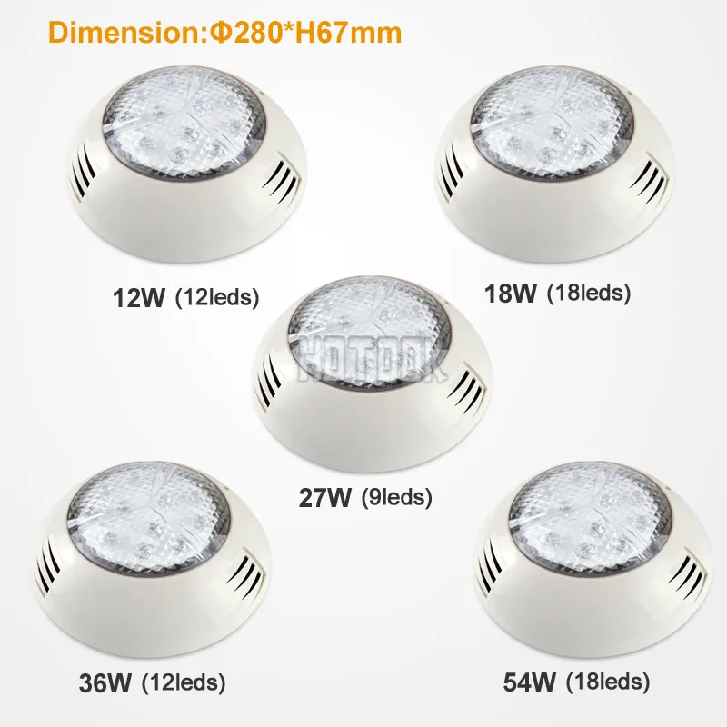 36 Вт Светодиодный светильник для бассейна IP68 12 В 12 светодиодов наружный светильник ing RGB светодиодный подводный светильник ing piscina luz Гарантия 2 года