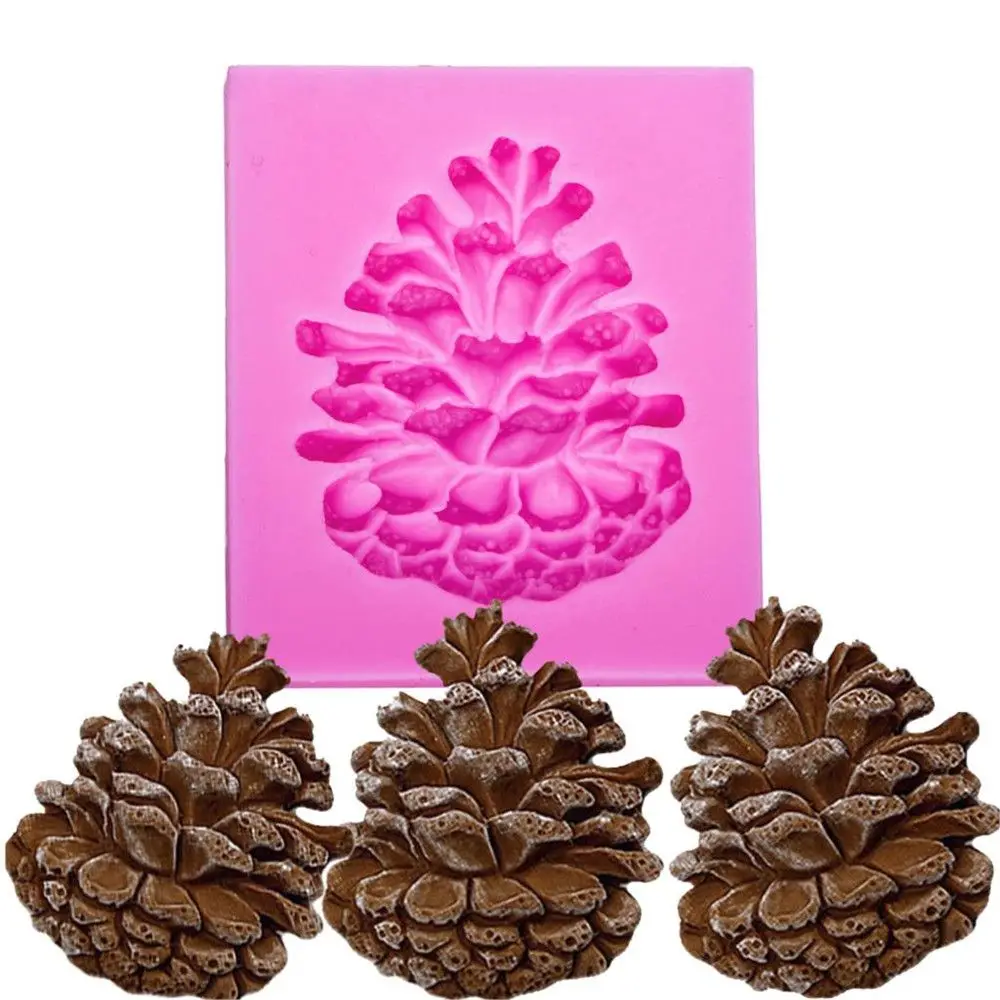 

Pine nuts shaped 3D fondant cake silicone mold for polymer clay molds chocolate pastry candy making decoration tools