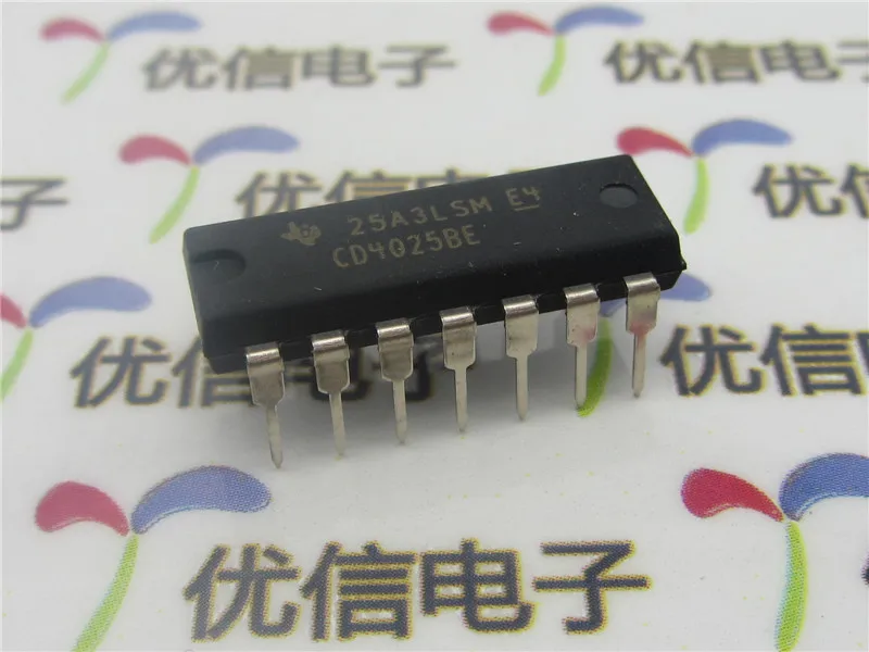 20 ШТ. Линия HCF/HD/CD4025 три входа или ворот НСК/MOT/TI DIP-14 | Электронные компоненты и