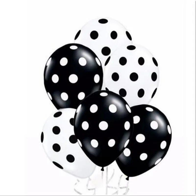 35 шт божья коровка черный красный горошек латексные шары globos детский душ День