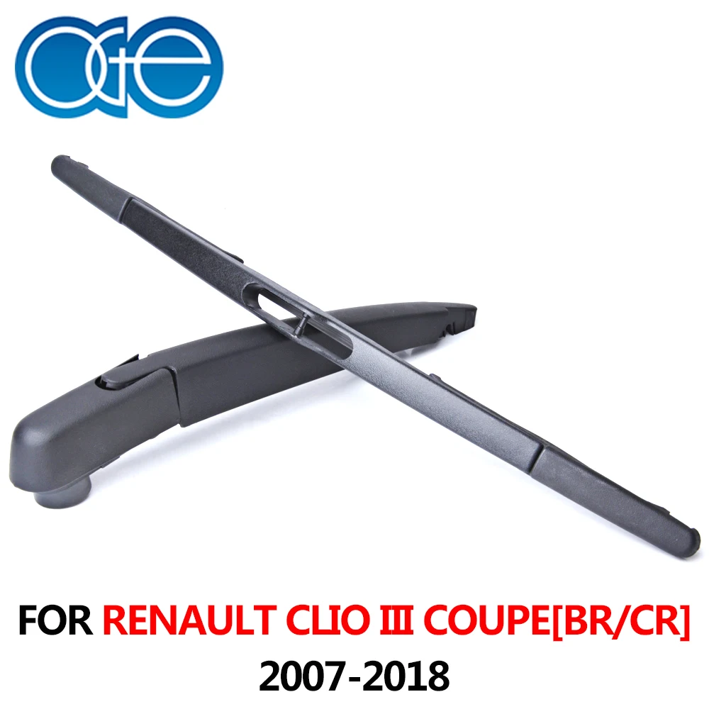 OGE Premium Rear Wiper Arm and Blade For RENAULT Clio 3 Coupe BR CR 2007 2018 Windshield Car