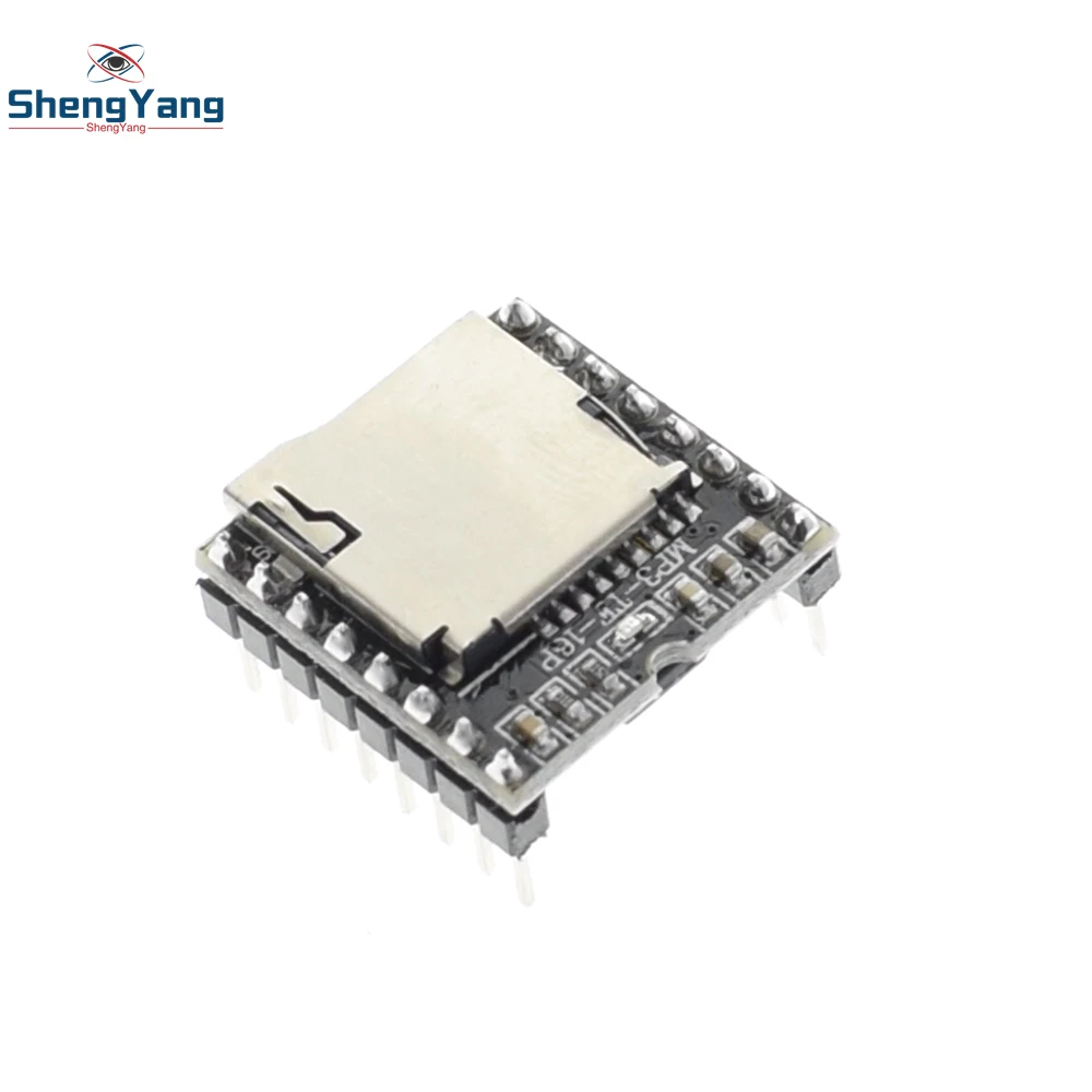 

1PCS ShengYang Mini MP3 Player Module with Simplified Output Speaker MP3-TF-16P
