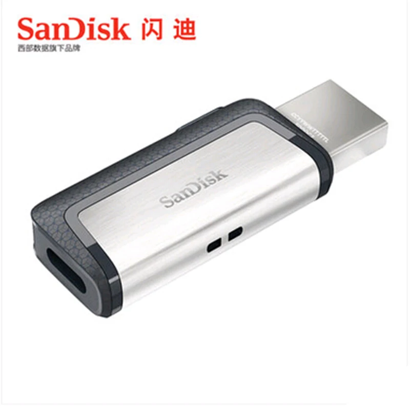 Sandisk Dual OTG USB флеш-накопитель 128 ГБ SDDDC2 Экстремальный type-C USB3.1 64 Гб высокоскоростные флеш-накопители 16 Гб флешки 32G USB флешки