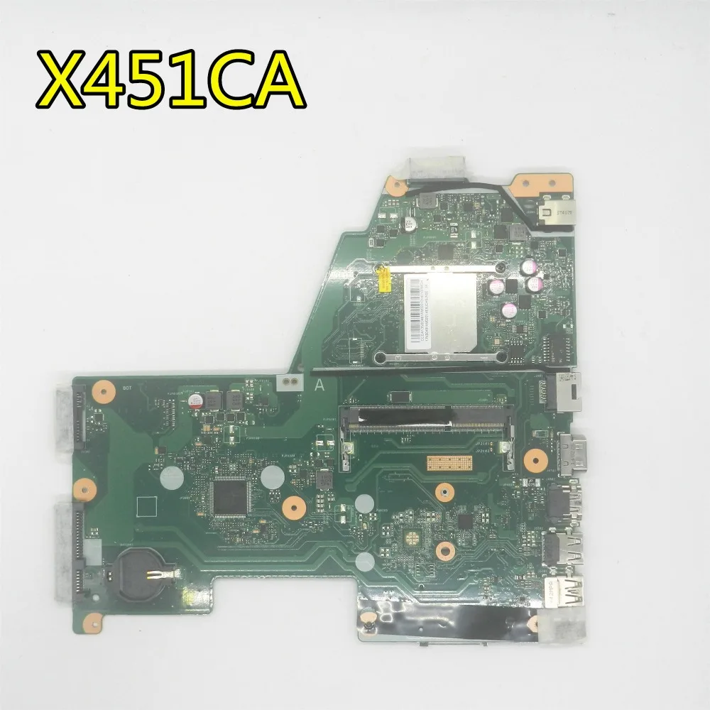 X451CA материнская плата REV: 2,0 1007 процессор для ASUS X451C F451 F451C материнская плата для ноутбука X451CA материнская плата X451CA тесты OK