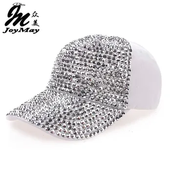 

High quality Wholesale Retail JoyMay Hat Cap Fashion Leisure Rhinestones Vintage Cotton CAPS Baseball Cap B108