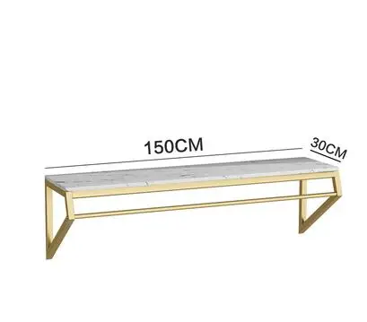 Золотая одежда для выставочного стеллажа настенные Висячие женские украшения для гардероба вешалка для одежды штанга детская одежда