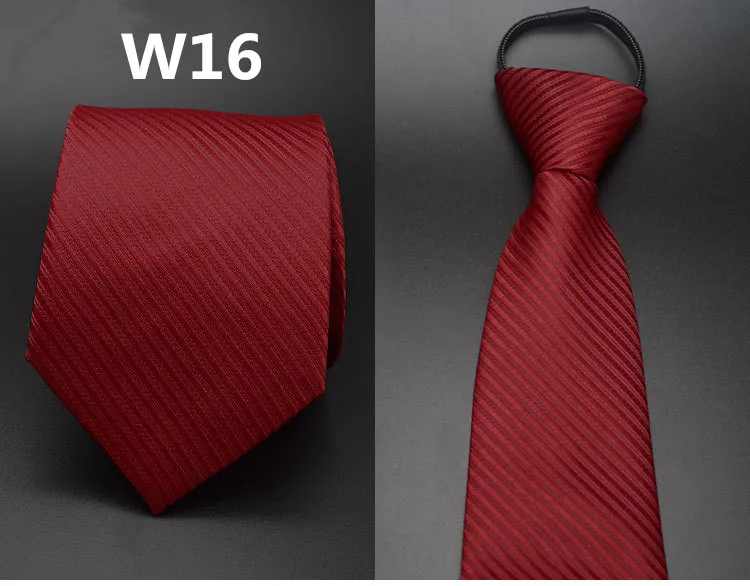 Новое поступление мужские галстуки Простые Свадебные ie для вечерней вечеринки однотонные цветные галстуки FR189121 - Цвет: W16