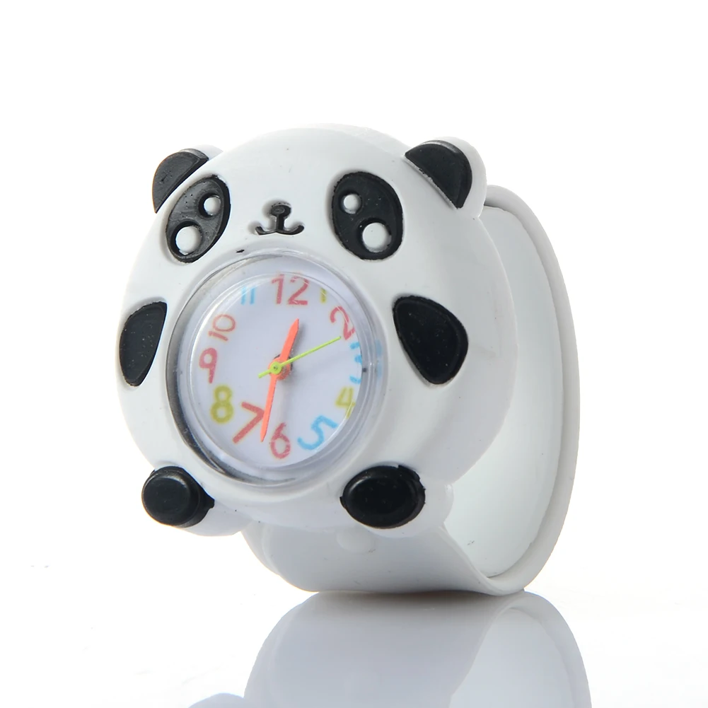 Прекрасные дети часы мультфильм животных силиконовый цифровой наручные часы для детей Мальчики Девочки кварцевые наручные WatchesCasualGirls KidsClock