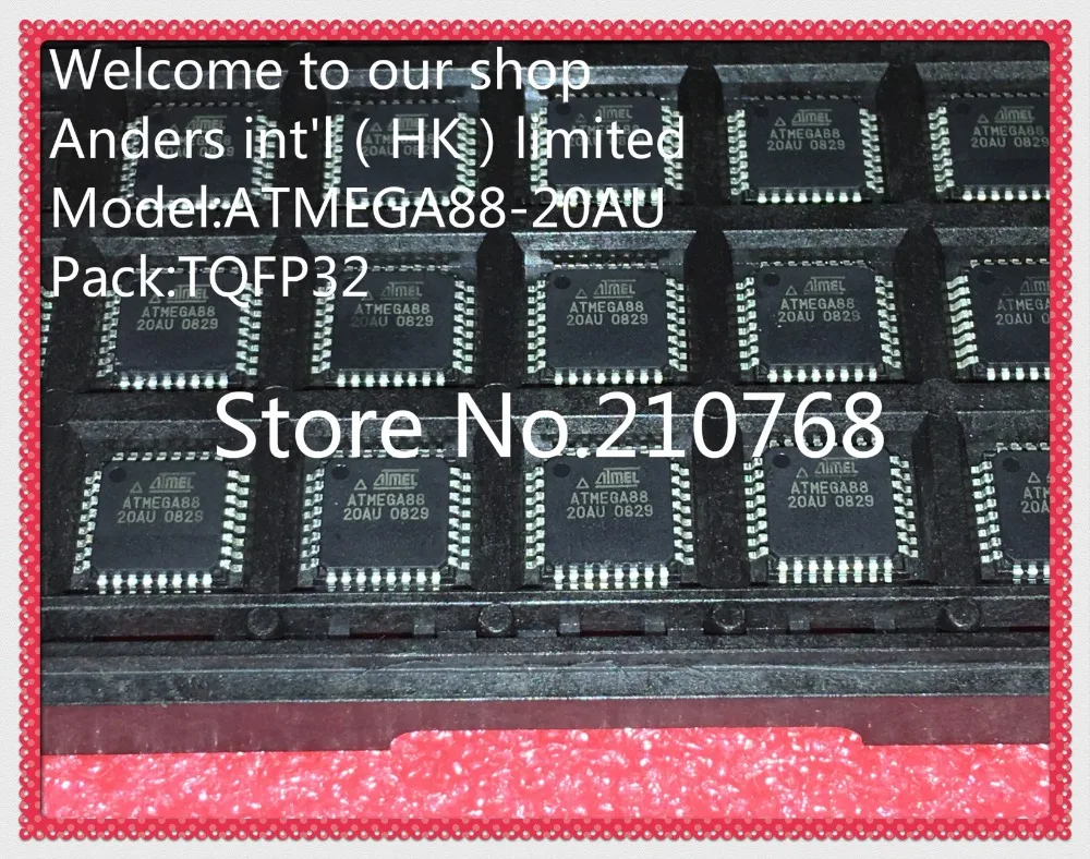 100% Новый оригинальный ATMEGA88-20AUR ATMEGA88-20AU ATMEGA88 TQFP32 | Электронные компоненты и