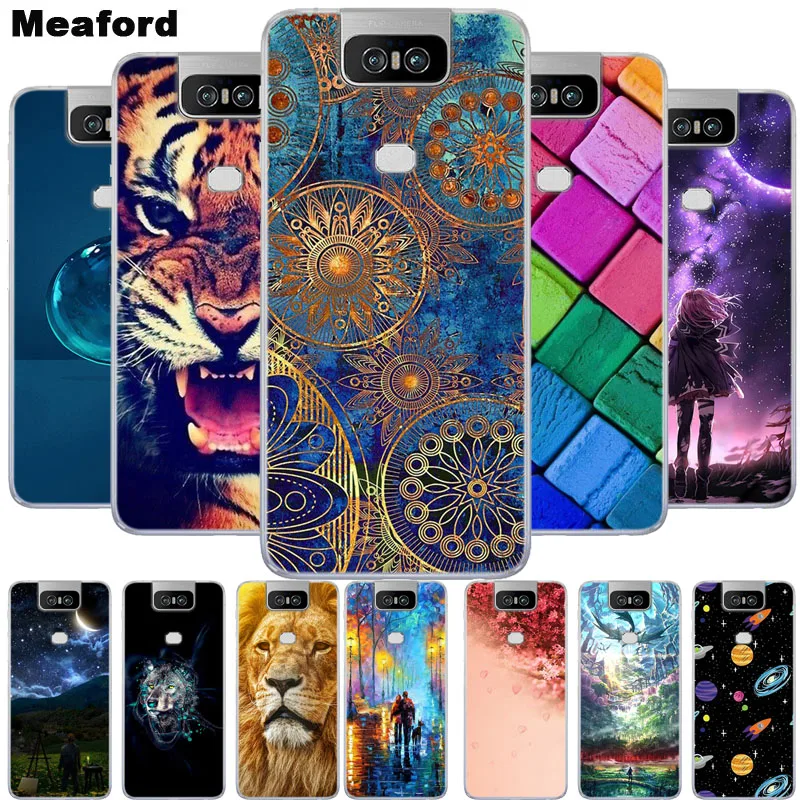 

For Asus Zenfone 6 ZS630KL Case Silicone NEW Fashion TPU Soft Back Cover For Asus Zenfone6z 6Z 6 Z Phone Cases For Zenfone6 2019