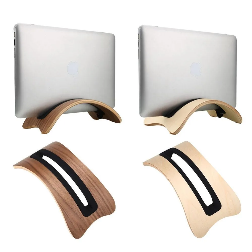 Gasky خشبية حامل حامل الخشب حوض قاعدة مكتب موقف دعم عرض الرف ل macbook air/برو دائم العالمي مكتب