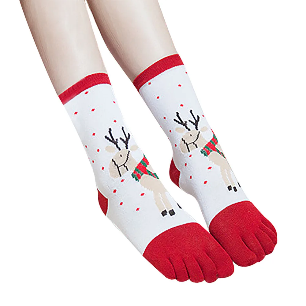 

Sock Finger women Unisex fashion Christmas 3D Printed Casual Sock Cute Low Cut Ankle Socks Calcetines Mujer Dropship Z0311