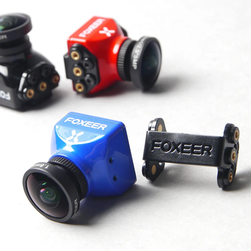

Upgraded Foxeer Mini- Beast 16:9 1200tvl Width Dynamic Fpv PAL/NTSC Through Machine Mini Camera DIY Drone Accessories Case Alloy