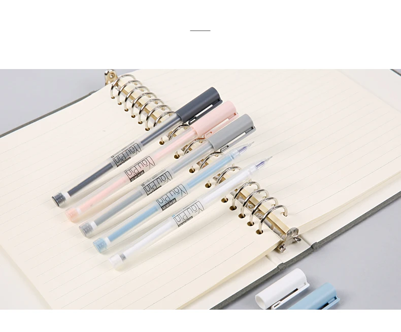 M& G Милая гелевая ручка Kawaii 0,35 мм, ультратонкие ручки, офисные школьные принадлежности, канцелярские принадлежности для детей, студентов, детей