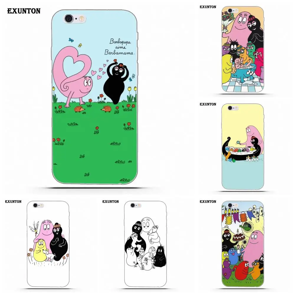 

Soft Capa Case For Apple iPhone 4 4S 5 5C SE 6 6S 7 8 Plus X For Apple iPhone 4 4S 5 5C SE 6 6S 7 8 Plus X Barbapapa